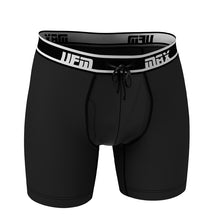 Load image into Gallery viewer, MAX Support 6 Inch Boxer Briefs Bamboo Gen 3.1 Black