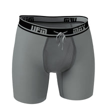 Load image into Gallery viewer, MAX Support 6 inch Boxer Briefs Polyester Gen 3.1 Black, Camo, Gray, Red & White