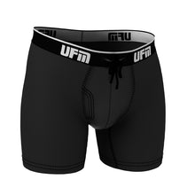Load image into Gallery viewer, 6 Inch Polyester-Spandex Medical Boxer Briefs REG Support Underwear for Men