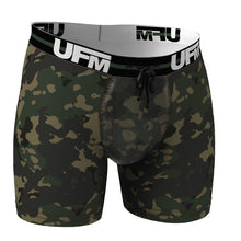 Load image into Gallery viewer, 6 Inch Polyester-Spandex Medical Boxer Briefs REG Support Underwear for Men