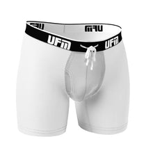 Load image into Gallery viewer, 6 Inch Polyester-Spandex Medical Boxer Briefs REG Support Underwear for Men